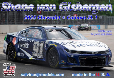 Salvinos Jr 1/24 Chevrolet Camaro ZL 1 2023 "#91 Shane van Gisbergen"