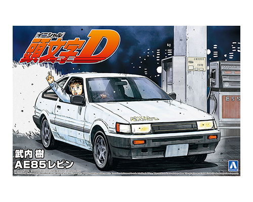 Aoshima 1/24 Takeuchi Itsuki AE85 Levin - Initial D image