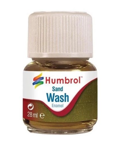 Humbrol Enamel Washes 28ml Bottle Sand image