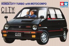 Tamiya 1/24 Honda City Turbo with Motocompo image