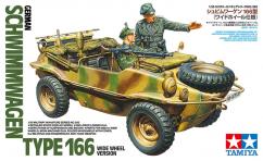 Tamiya 1/35 Schwimmwagen Type 166 Wide Wheel Version image