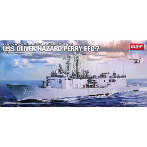 Academy 1/350 USS Oliver Hazard Perry FFG-7 Frigate - PlasticModels