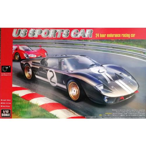 HobbyBoss 1/12 1966 Ford GT40 Mk.II US Sports Car Magnifier