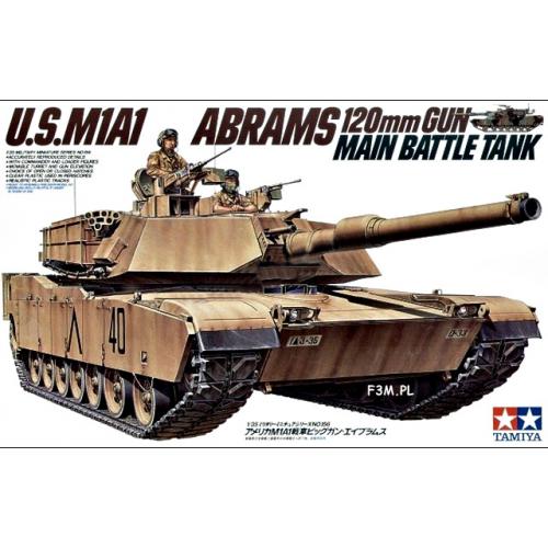 Tamiya 1/35 M1A1 Abrams Main Battle Tank - PlasticModels