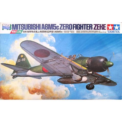 Tamiya 1/48 A6M5c Type 52 Zero Fighter - PlasticModels