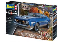 Revell 1/24 Ford Mustang Boss 351 1971 image