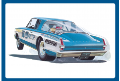 AMT 1/25 Plymouth Barracuda 1966 Funny Car "Hemi Hustler" image