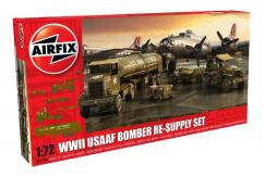 Airfix 1/76 WWII USAAF 8th Bomber Re-Supply Set image