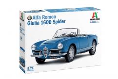 Italeri 1/24 Alfa Romeo Giulia 1600 Spider image