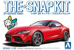 Aoshima 1/32 Toyota GR Supra Red - Snap Kit image