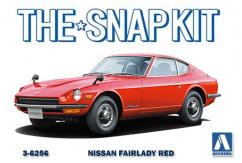 Aoshima 1/32 Nissan Fairlady Z S30 Red - Snap Kit image