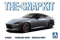 Aoshima 1/32 Nissan Fairlady Z RZ34 Stealth Grey - Snap Kit image