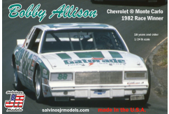 Salvinos Jr 1/24 Bobby Allison 1982 Monte Carlo "Flat Nose" image
