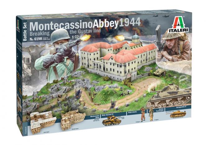Italeri 1/72 Montecassino Abbey 1944 Diorama Set