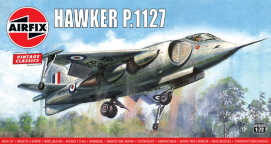 Airfix 1/72 Hawker P 1127 Vintage image