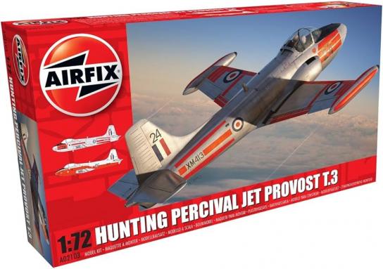 Airfix 1/72 Hunting Percival Jet Provost T.3/T.4 image