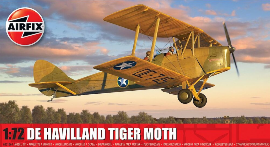 Airfix 1/72 De Havilland Tiger Moth image