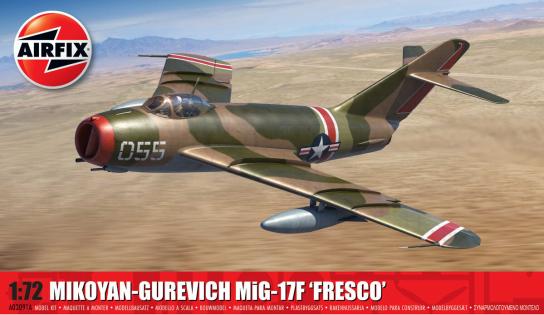 Airfix 1/72 Mikoyan-Gurevich MiG -17F  image