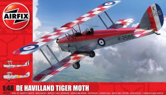 Airfix 1/48 De Havilland D.H.82a Tiger Moth  image