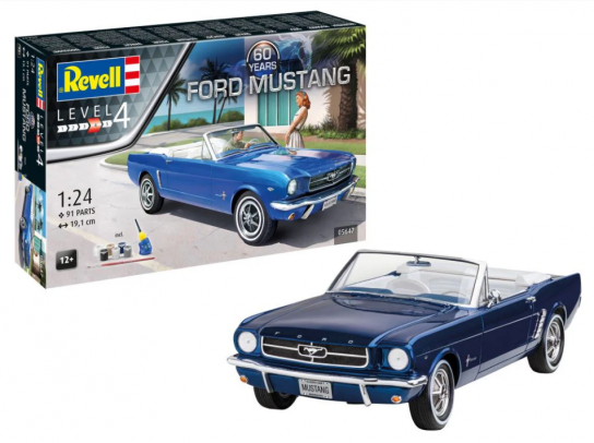 Revell 1/24 Ford Mustang 60 Years - Gift Set image