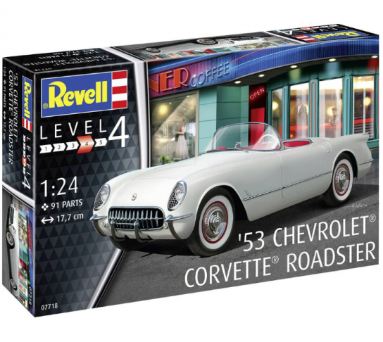 Revell 1/24 Chevrolet Corvette Roadster 1953 image