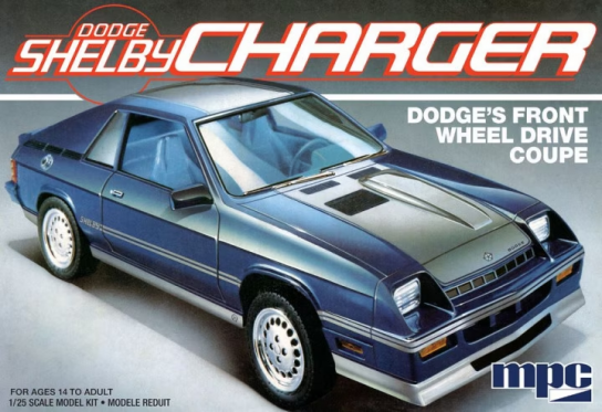 MPC 1/25 1986 Dodge Shelby Charger image