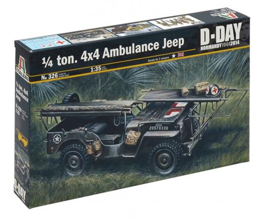 Italeri 1/35 Ambulance Jeep image