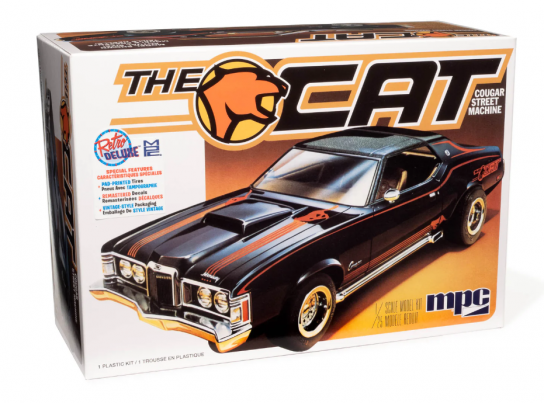 MPC 1/25 Mercury Cougar "The Cat" Street Machine 1973 image