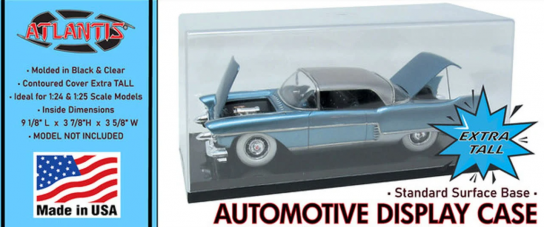 Atlantis 1/24 & 1/25 Extra Tall Standard Surface Base Automotive Display Case image