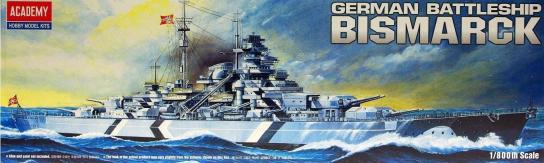 Academy 1/800 Bismark Battleship image