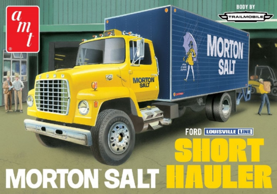 AMT 1/25 Ford Louisville Line Truck Morton Salt Short Hauler image