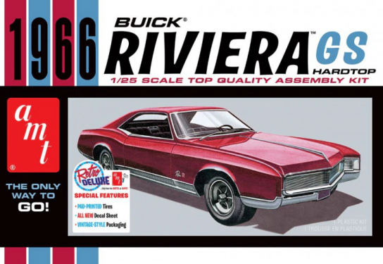 AMT 1/25 Buick Riviera GS Hardtop 1966 image