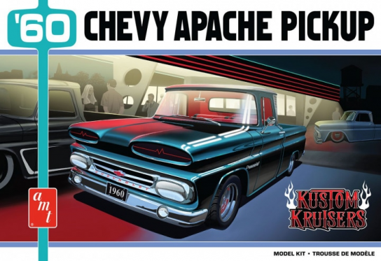 AMT 1/25 Chevy Apache Pickup 1960 Street Machine image