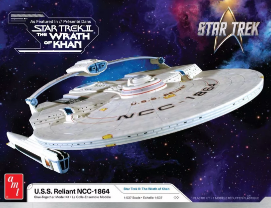 AMT 1/537 USS Reliant - Star Trek II The Wrath of Khan image