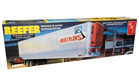 AMT 1/25 Fruehauf 40' Reefer Semi Trailer - Watkins image