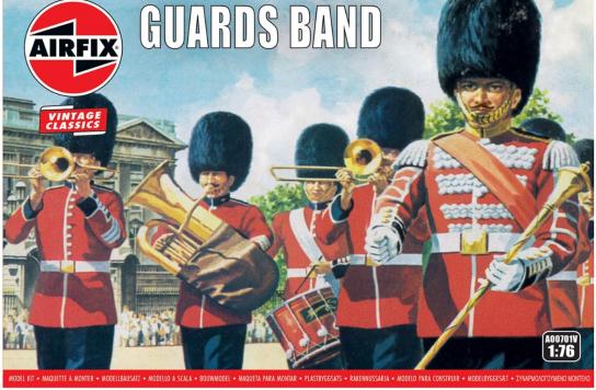 Airfix 1/76 Guards Band (44pcs) image