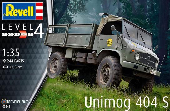 Revell 1/35 Unimog 404 S image