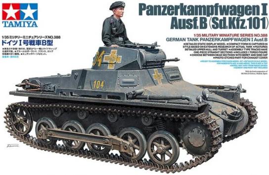 Tamiya 1/35 German Tank Panzer I Ausf.B image