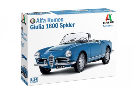 Italeri 1/24 Alfa Romeo Giulia 1600 Spider image