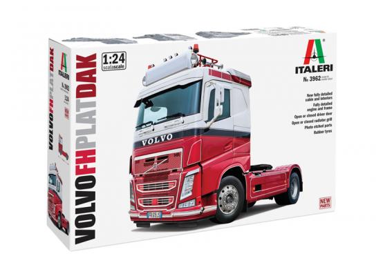 Italeri 1/24 Volvo FH Low Roof Plat Dak image