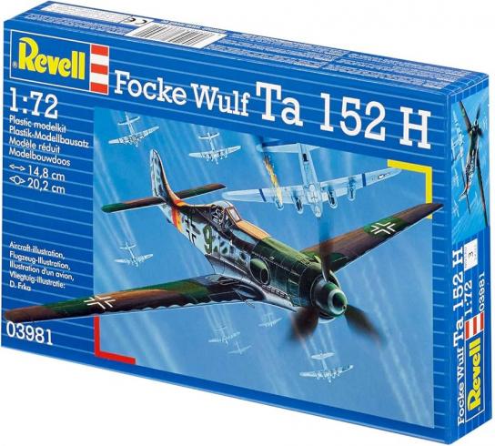 Revell 1/72 Focke Wulf Ta 152 H image