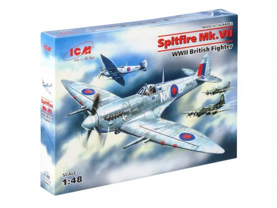 ICM 1/48 Spitfire Mk.VII British Fighter image