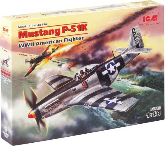 ICM 1/48 Mustang P-51K American Fighter image