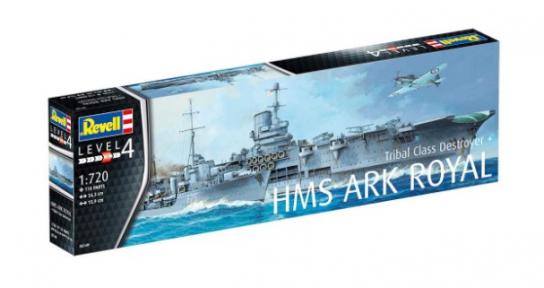 Revell 1/720 HMS Ark Royal Tribal Class Destroyer image