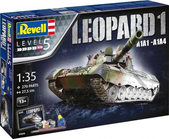 Revell 1/35 Tiger A1 Tank - Gift Set image