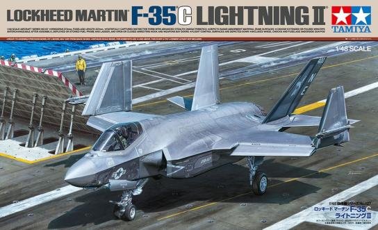 Tamiya 1/48 Lockheed F-35 C Lightning II image