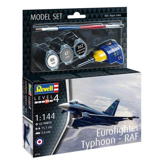 Revell 1/144 Eurofighter Typhoon RAF Model Set image