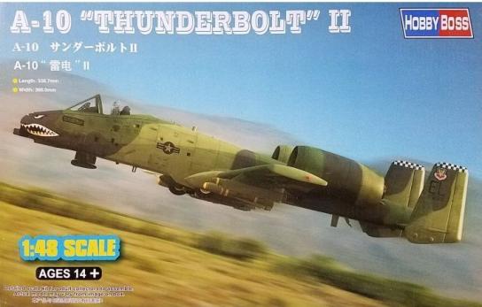 HobbyBoss 1/48 A-10A Thunderbolt II image