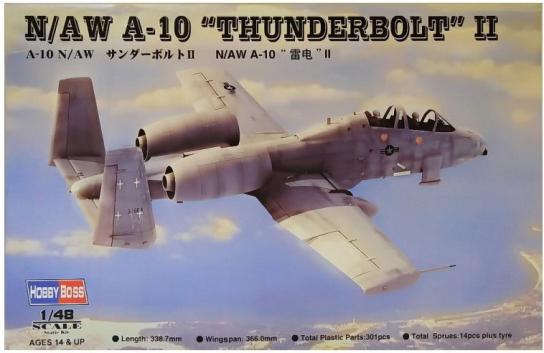 HobbyBoss 1/48 N/AW A-10A Thunderbolt II image