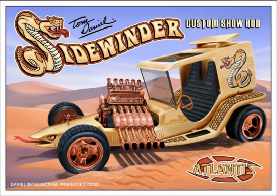 Atlantis 1/24 Sidewinder Custom Show Rod - Tom Daniel image